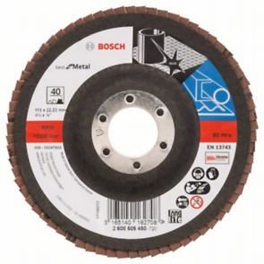 BOSCH Lamelový brúsny kotúč X571, Best for Metal D = 115 mm; G = 40, lomený 2608605450