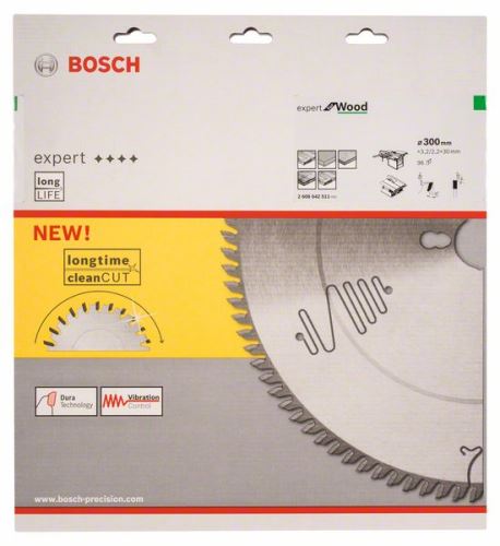 BOSCH Pílový kotúč Expert for Wood 300 x 30 x 3,2 mm, 96 2608642511