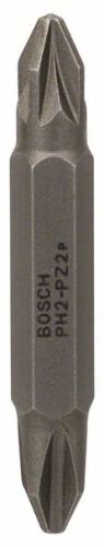 BOSCH Obojstranný bit PH2; PZ2; 45 mm 2607001743