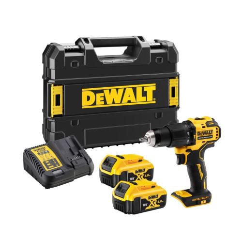 Dewalt Akumulátorový príklepový vŕtací skrutkovač 18 V XR DCD709M2T