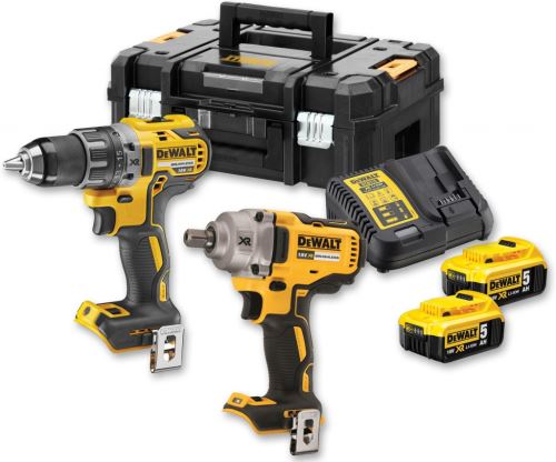 DeWALT Aku sada vŕtačka + uťahovák DCK2077P2T