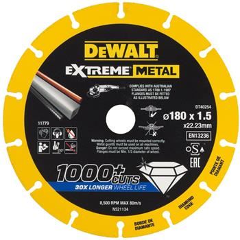 DeWALT Diamantový kotúč EXTREME METAL 230 x 2,1 mm DT40255