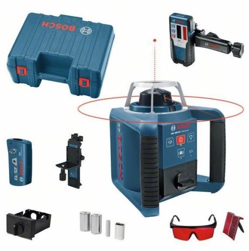 BOSCH Set Stavebný rotačný laser+ prijímač LR 1 GRL 300 HV Professional 0601061501