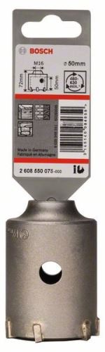 BOSCH Dutá vŕtacia korunka SDS-plus-9 pre šesťhranný adaptér 40 x 50 x 72 mm, 6 2608550074