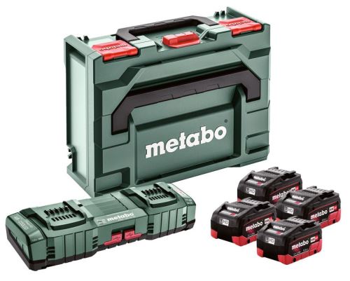 Metabo 4x LIHD 5,5 Ah ASC 145 DUO + ML Základná sada 685180000