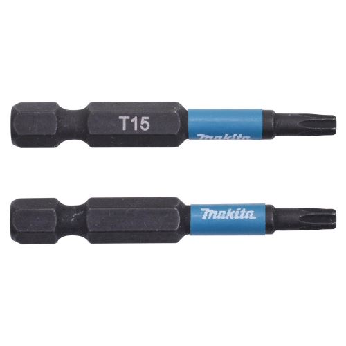 MAKITA torzný bit 1/4" IMPACT BLACK T15, 50 mm 2 ks B-63775