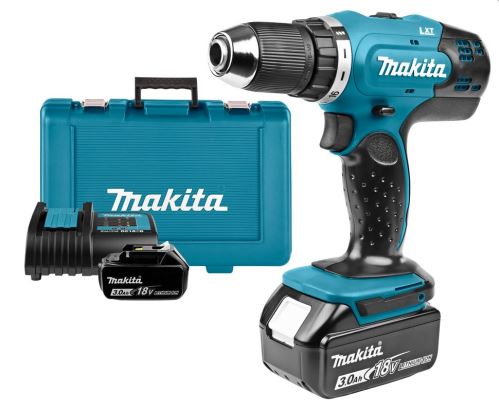 MAKITA Aku vŕtací skrutkovač Li-ion 18V/3,0Ah DDF453SFE