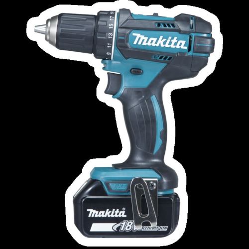 MAKITA Aku príklepový skrutkovač Li-ion 18V/5,0 Ah DHP482RTJ