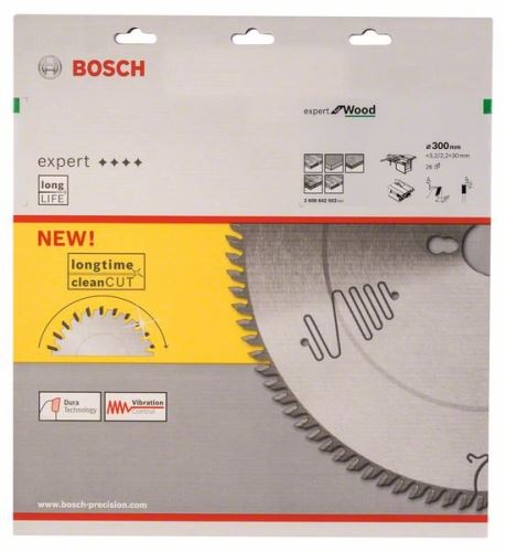 BOSCH Pílový kotúč Expert for Wood 300 x 30 x 3,2 mm, 26 2608642503