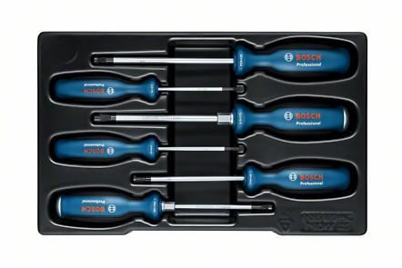 Bosch Kombinovaná sada Šesťdielna sada skrutkovačov SL/PH/PZ/TX 1600A02CV3