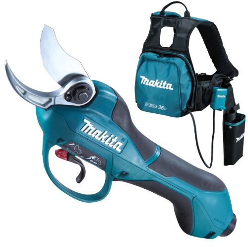 MAKITA Aku nožnice na vínnu révu Li-ion 2x18V/5,0 Ah DUP362PT2