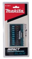MAKITA sada torzných bitov 1/4&quot; IMPACT BLACK, 10 ks E-12011