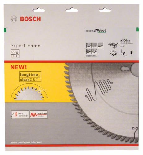 BOSCH Pílový kotúč Expert for Wood 300 x 30 x 3,2 mm, 48 2608642508