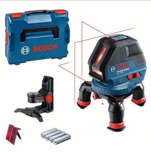 Bosch Krížový laser + univerzálny držiak (nový) + L-Boxx 136 BOSCH GLL 3-50 Pro. + BM 1