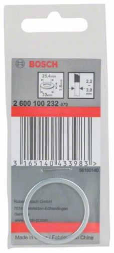 BOSCH Redukčný krúžok pre pílové kotúče 30 x 25,4 x 1,8 mm 2600100232