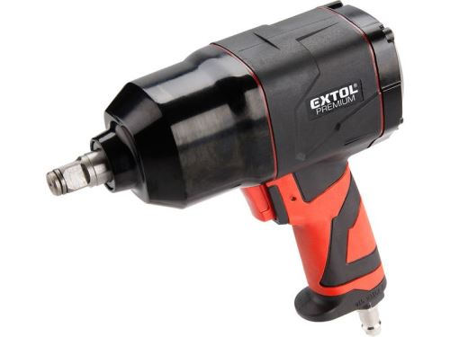 EXTOL PREMIUM Uťahovák rázový, 1/2", kompozit, pneu, 340Nm WI 340, 8865011