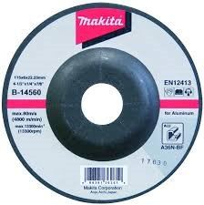 MAKITA kotúč brúsny hliník 115x6x22.23 mm B-14560