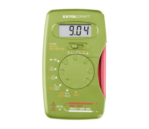 Extol Craft Multimeter digitálny, vreckový 417400