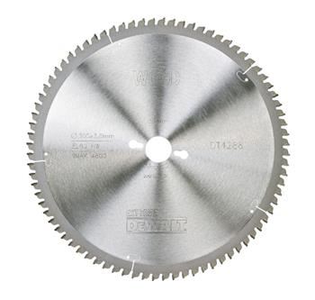 DeWALT Pílový kotúč / dyha, laminát, hliník / TCG -5°, 305 x 30 mm, 80 zubov DT4288