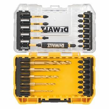 DeWALT Súprava bitov a vrtákov do kovu FLEXTORQ (26 ks) DT70749T