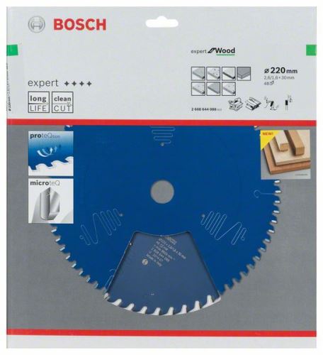 BOSCH Pílový kotúč EX WO T 220x30-48 2608644088