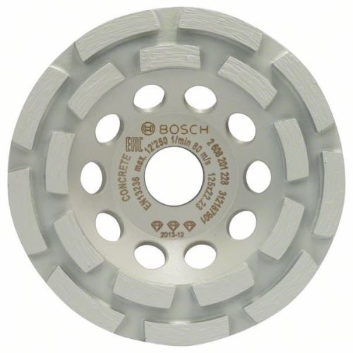 BOSCH Diamantový hrncový kotúč Best for Concrete 125 x 22,23 x 4,5 mm 2608201228