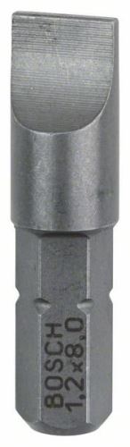 BOSCH Skrutkovací bit zvlášť tvrdý Extra-Hart S 1,2x8,0, 25 mm (3 ks) 2607001468