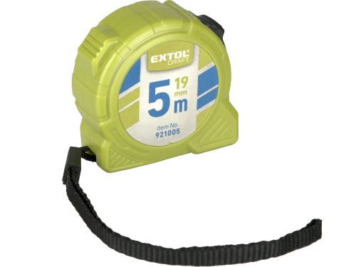 EXTOL PREMIUM meter zvinovací, 5m, š. pásku 19mm 921005