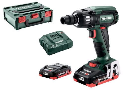 METABO Akumulátorový rázový uťahovák SSW 18 LTX 400 BL, 602205800