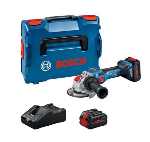 Bosch Akumulátorová uhlová brúska BITURBO s X-LOCK GWX 18V-15 SC 06019H6501