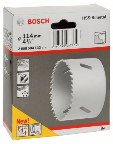 BOSCH Dierovka HSS-bimetal pre štandardný adaptér 114 mm, 4 1/2" 2608584133