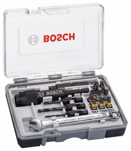 BOSCH 20dielna sada skrutkovacích bitov Drill&Drive 2607002786