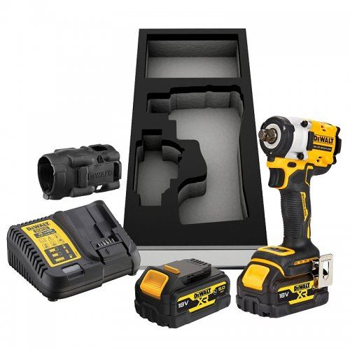 DEWALT Aku rázový uťahovák 18V 2x5,0Ah s CFN krytom DCF921P2G