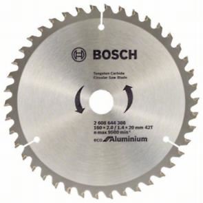 BOSCH Pílový kotúč Eco for Aluminium 160x2.0/1.4x20 42T 2608644388