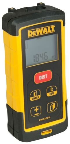 DeWALT Laserový diaľkomer/ merač vzdialenosti 50 m DW03050