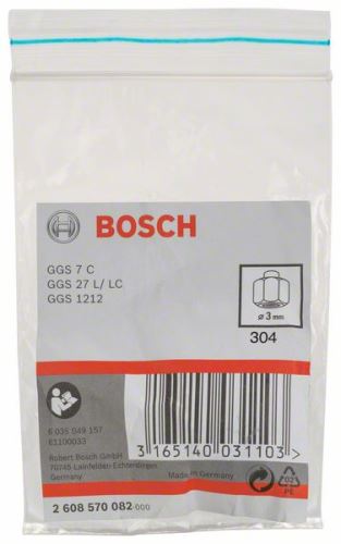 BOSCH Klieštinové upínacie púzdro s upínacou maticou 3 mm 2608570082