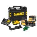 DeWALT zelený krížový laser DCE825D1G18