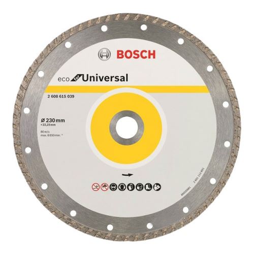 BOSCH Diamantový deliaci kotúč ECO For Universal 230x22.23x3.0x7 2608615039