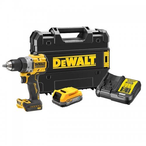 DeWALT Aku vŕtačka 18V 1x1,7Ah POWERSTACK DCD800E1T