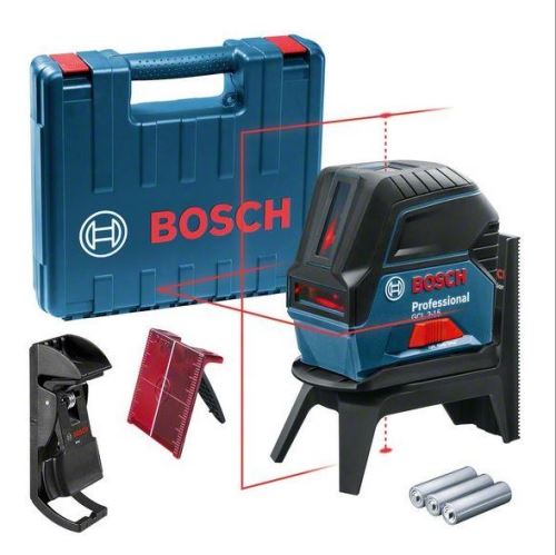 Krížový laser BOSCH GCL 2-15 + RM 1 + držiak + kufor 0601066E02