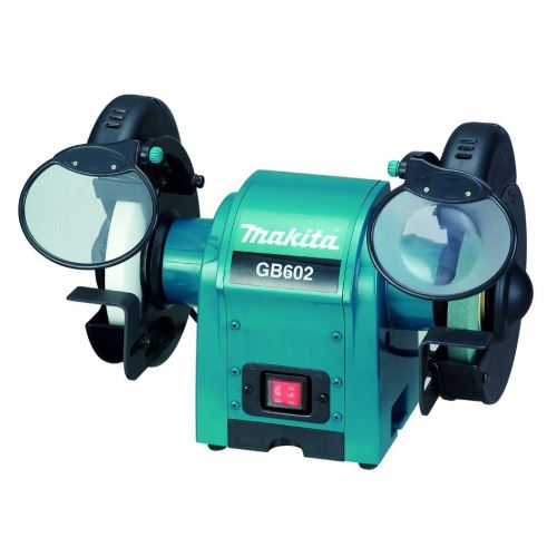 Makita Dvojkotúčová brúska s držiakom, 150mm, 250W GB602W