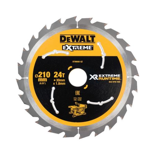 DeWALT Pílový kotúč (ideálny pre píly FLEXVOLT), 210 x 30 mm, 36 zubov DT99566