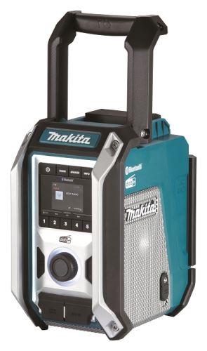 MAKITA Aku rádio DAB, Bluetooth, USB Li-ion CXT 10,8/12V, LXT14,4/18V DMR115