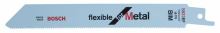 BOSCH Pílový plátok do píly chvosty S 922 EF Flexible for Metal (5 ks) 2608656015