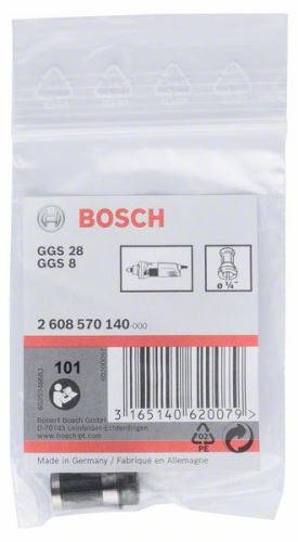 BOSCH Klieštinové upínacie púzdro bez upínacej matice 1/4" 2608570140