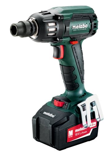 METABO Aku rázový uťahovák SSW 18 LTX 400 BL 2x4,0 Ah