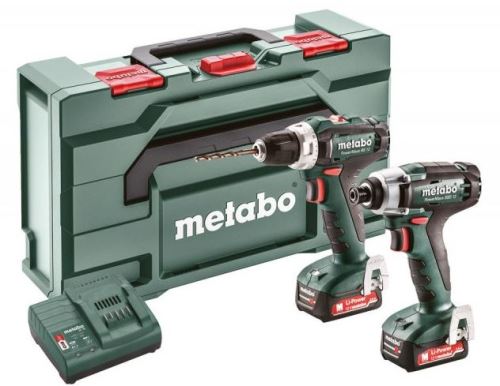 Metabo Combo Set 2.7.1 12 V (685166000) -  AKU stroje PowerMaxx BS 12 a SSD 12