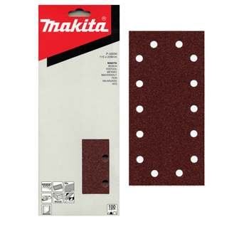 MAKITA papier brúsny suchý zips 115x229 mm 14 dier K240, 10 ks P-43094