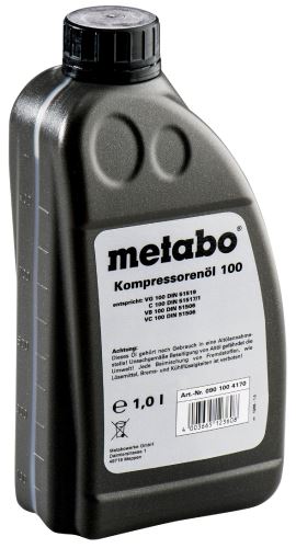 METABO - Kompresorový olej, 1 l, pre piestový kompresor