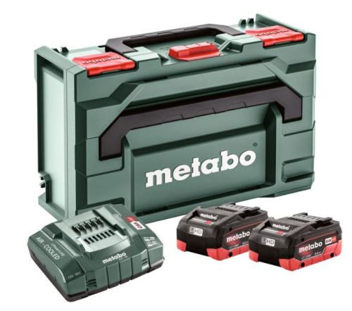 METABO Základná sada 2 X LIHD 8.0 AH+ ASC ULTRA + MetaBox 145 (685131000)